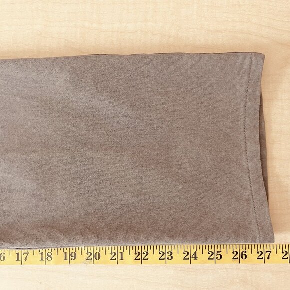 ESCADA Women's Light Brown Stretch Cropped Pants Sz 30x27 Straight Leg Mid Rise - Picture 11 of 15